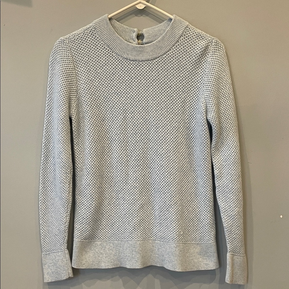 Light blue loft brand Knit Sweater medium